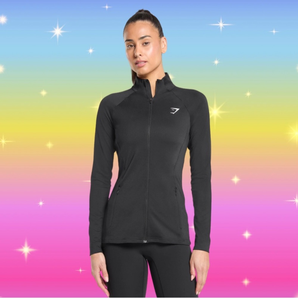 🩷 Gymshark 🏋 Full-Zip Training Jacket Slim Fit SOLD OUT ONLINE ⭐️ Medium